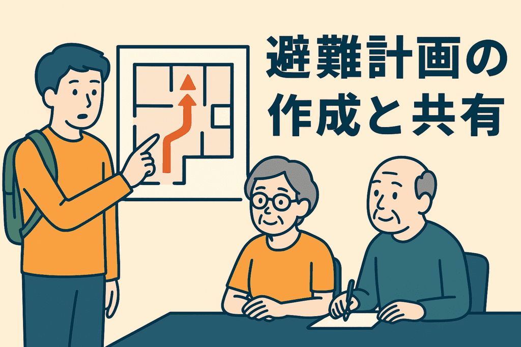 避難計画作成と共有