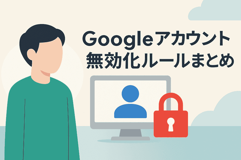 大切な写真や書類を守る｜Googleアカウント放置による無効化ルールと対策