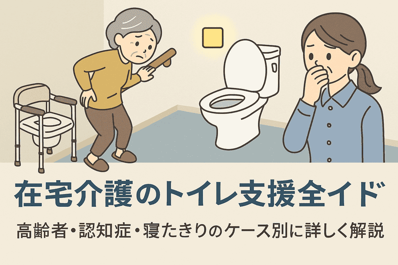 在宅介護×トイレ支援｜夜間・階段・臭い問題の工夫ガイド