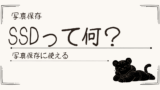 外付けSSDって何？写真保存に使える？