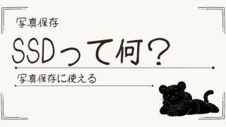 外付けSSDって何？写真保存に使える？