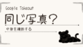 Google Takeoutで同じ写真が見える？ZIPを開いた後に迷った話