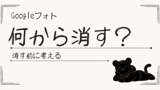 Googleフォトの容量がいっぱい。何から消す？