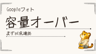 Googleフォト容量オーバーで慌てた話｜写真整理とデータ保存のすすめ