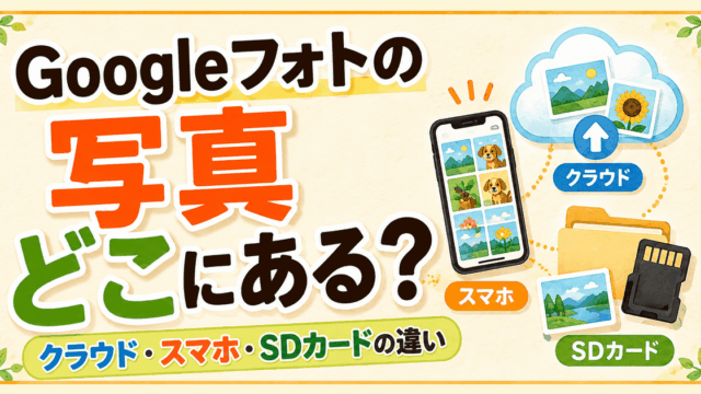 Google Takeout後の写真はどれが元？保存場所と見分け方